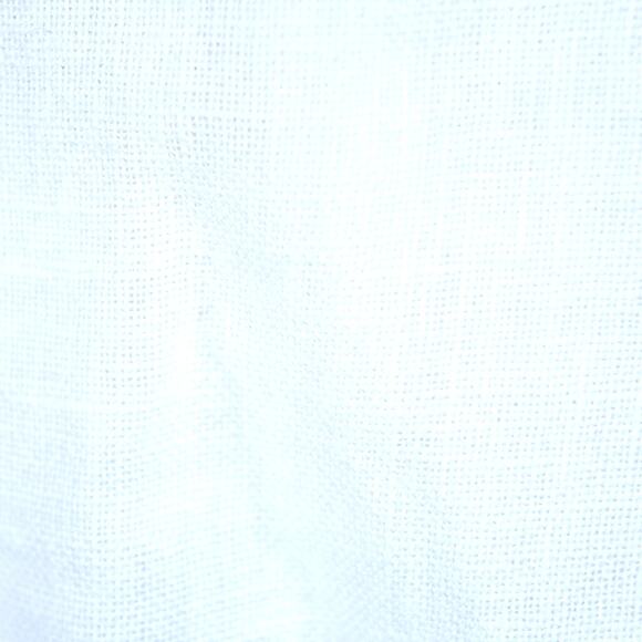 White 100% Linen Oversized Jacket Button up Roll-up Sleeves Made in Italy Sz M - Picture 10 of 13